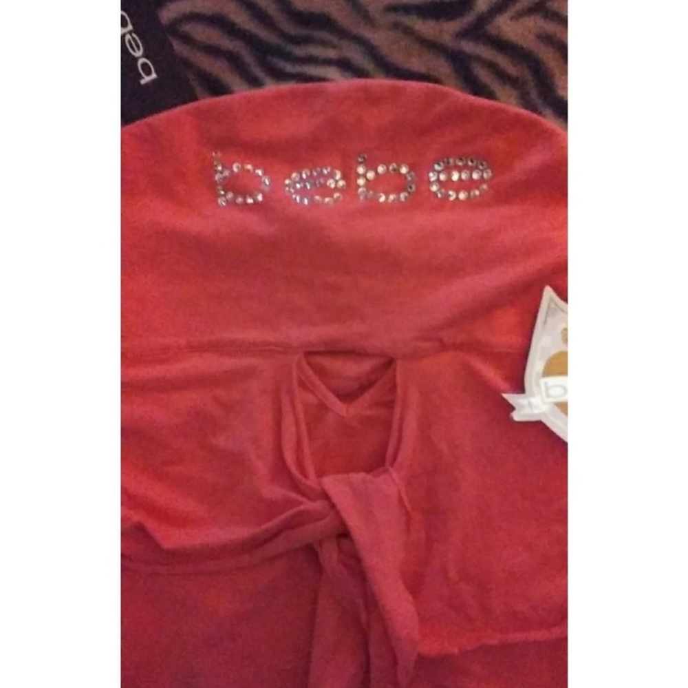 Bebe logo shirt